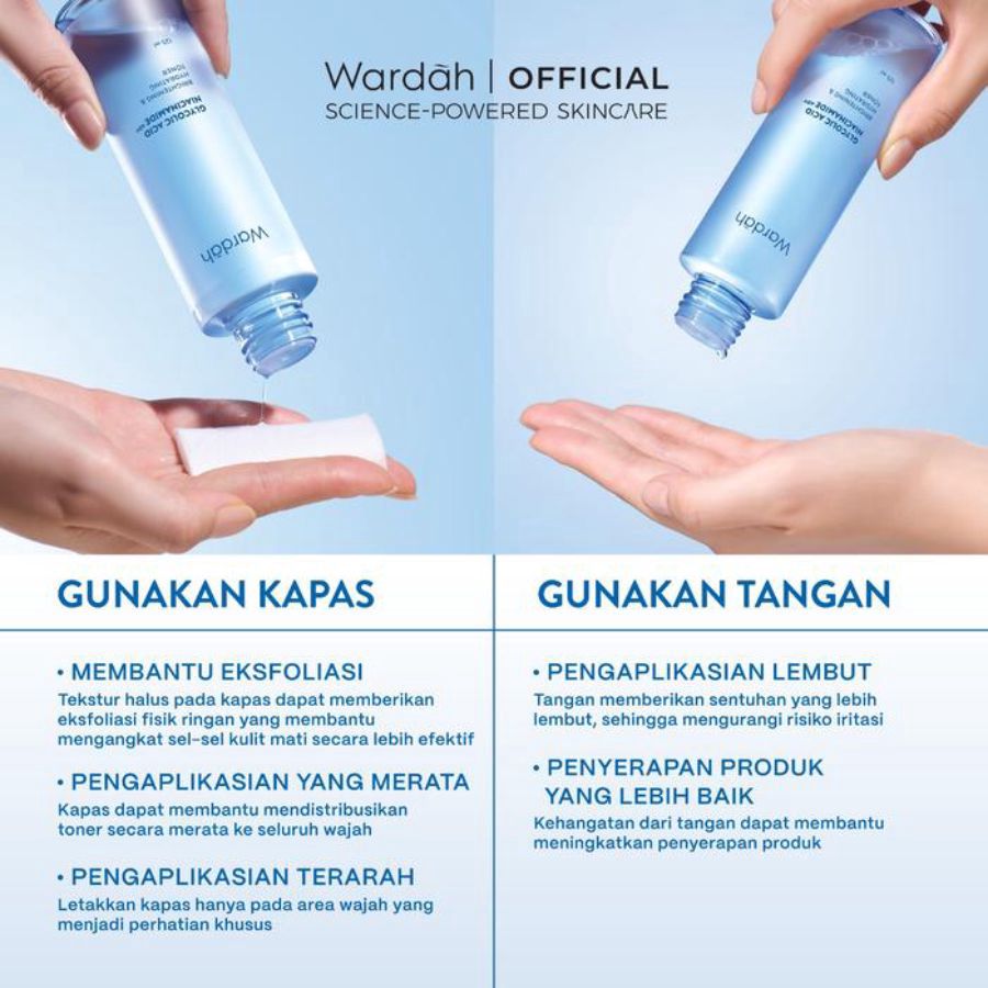 Wardah Glycolic Acid Niacinamide Brightening & Hydrating 125ml