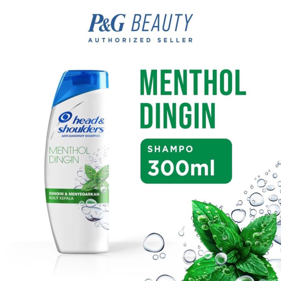 Head & Shoulders Menthol Dingin Anti Dandruff Shampoo 300ml