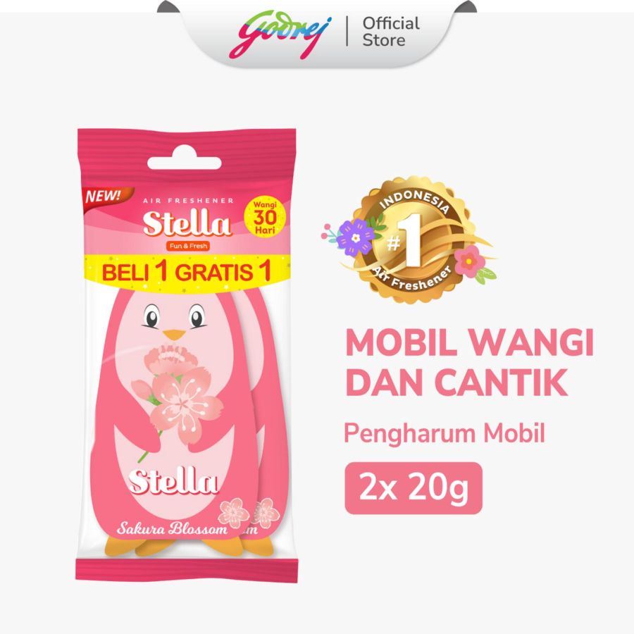 Stella Fun & Fresh Sakura Blossom Pengharum Ruangan 20gram