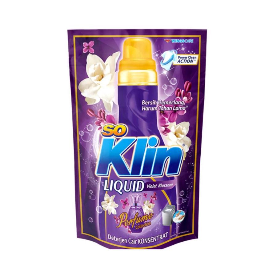 SoKlin Liquid Violet Blossom Deterjen Cair 1600ml