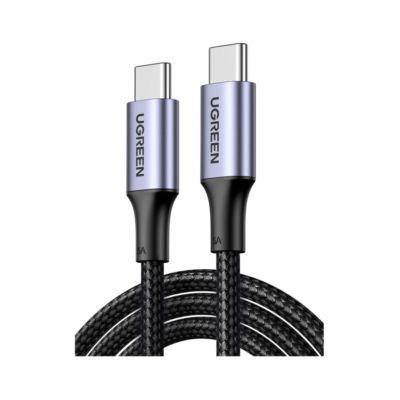 Ugreen Type C to Type C 100 Watt Black 1 Meter Cable