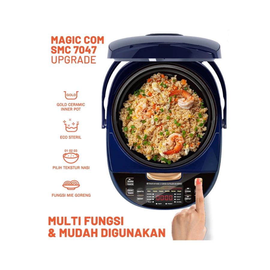 Yong Ma Digital Rice Cooker 2 Liter SMC 7047 1pcs