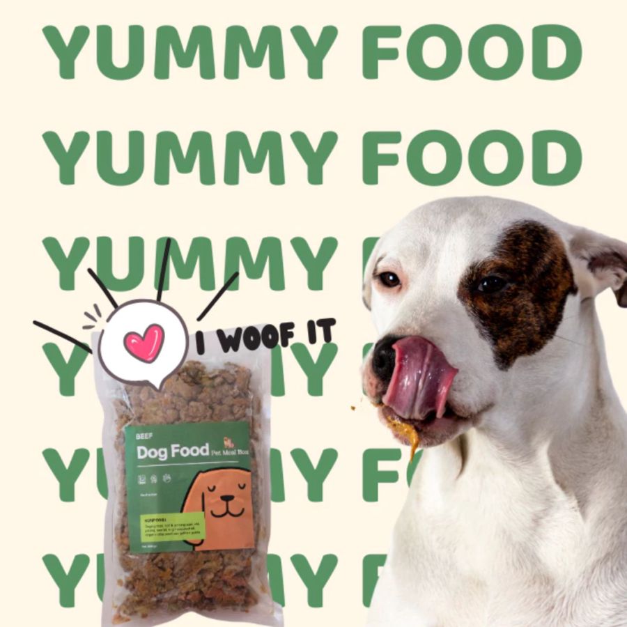 Pet Meal Box Beef Makanan Anjing Basah 500gram