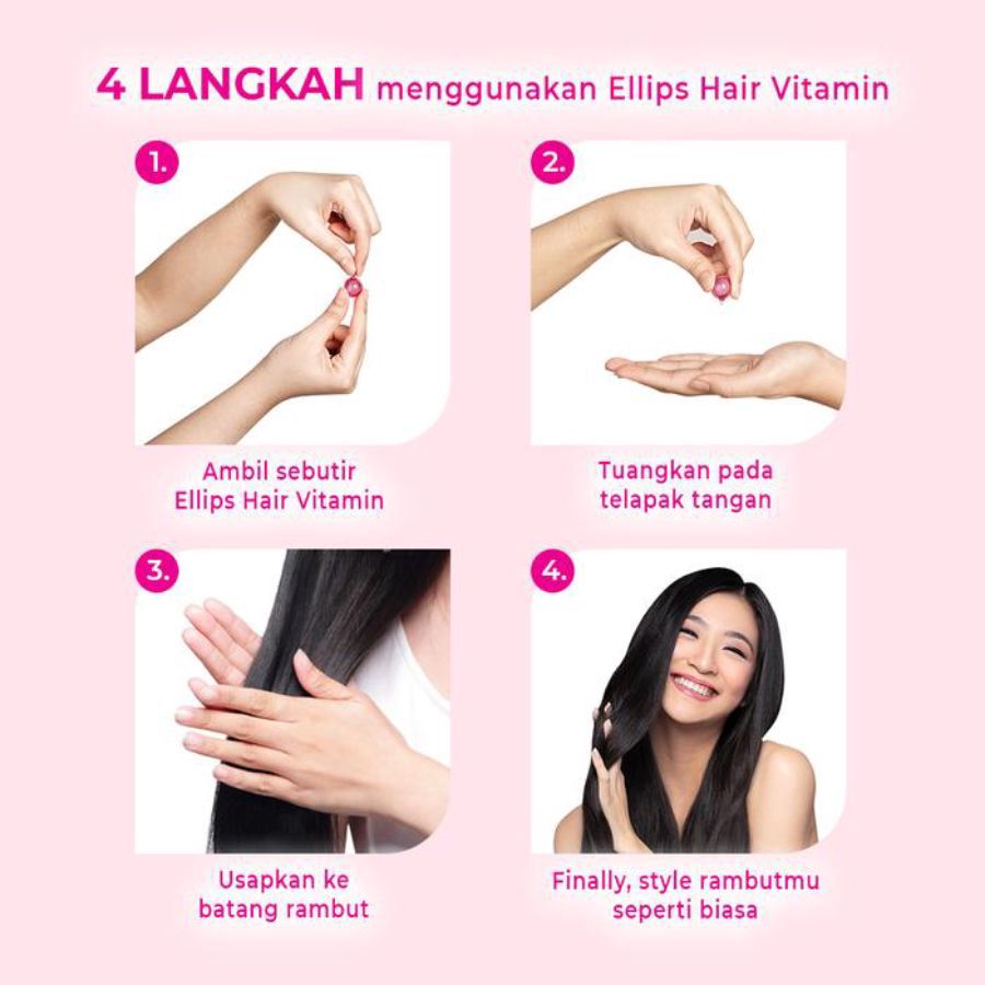 Ellips Hair Repair Hair Vitamin 6butir
