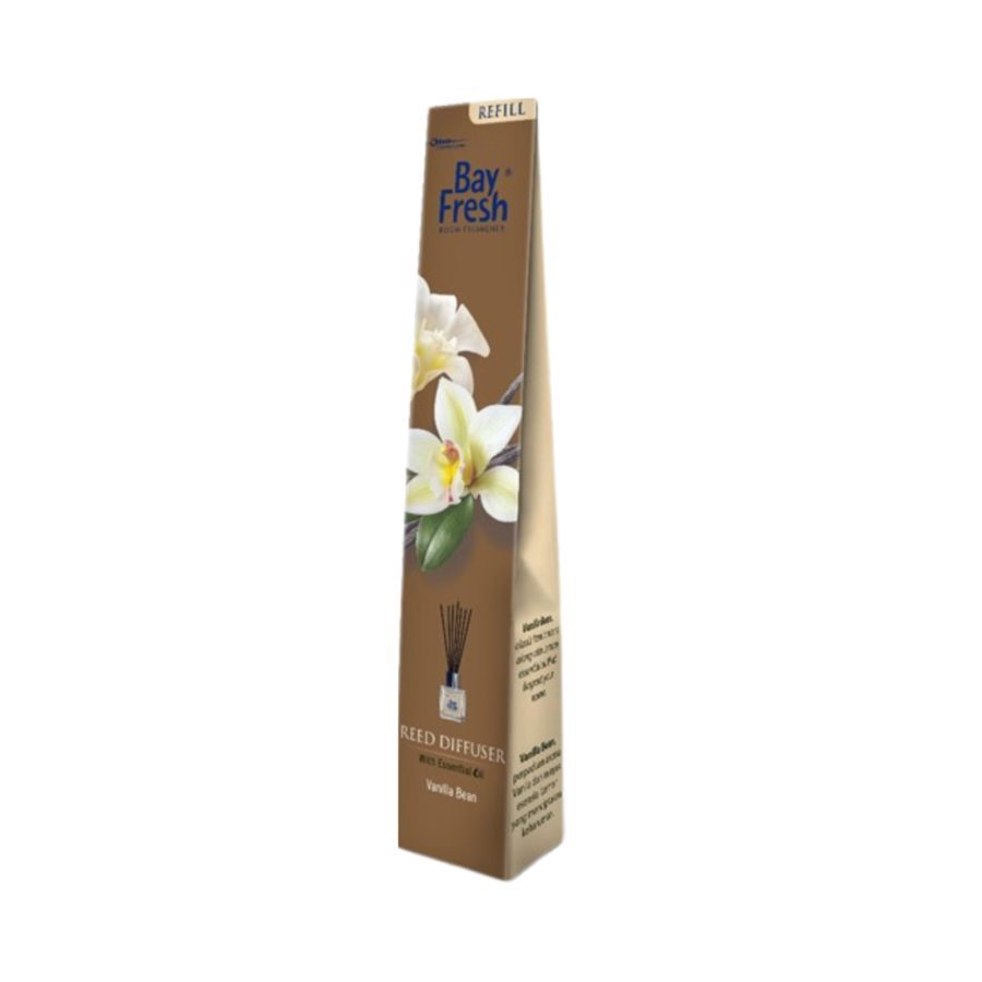 Bayfresh Vanilla Bean Reed Diffuser Pengharum Ruangan Refill 30ml