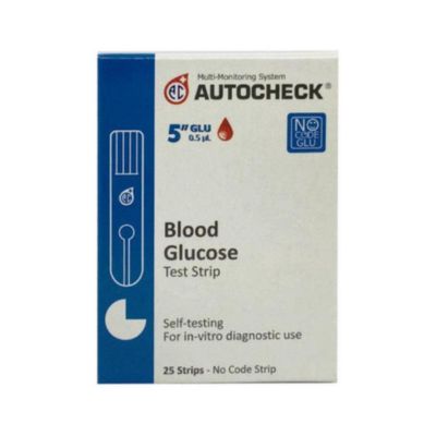 Autocheck Blood Glucose Test Strip