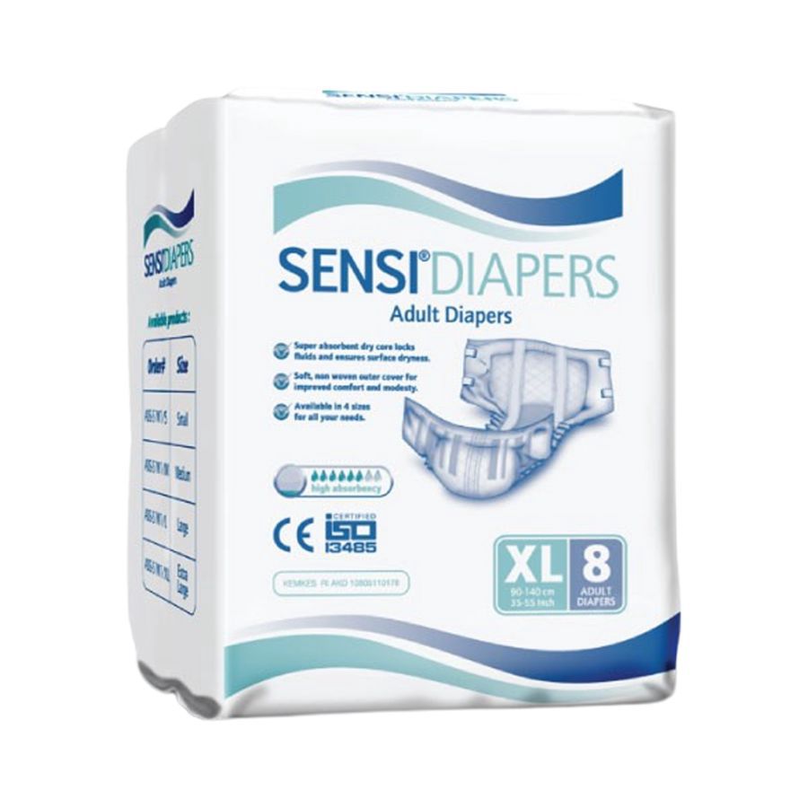 Sensi Diapers Popok Perekat Dewasa XL8 1pack