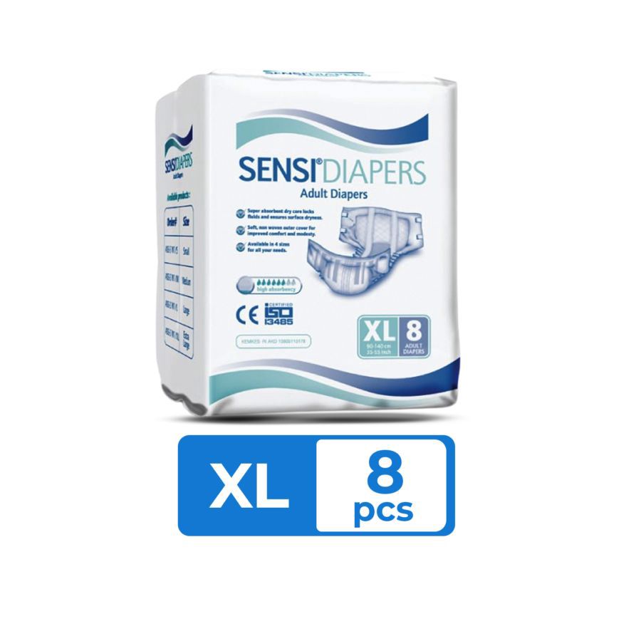 Sensi Diapers Popok Perekat Dewasa XL8 1pack