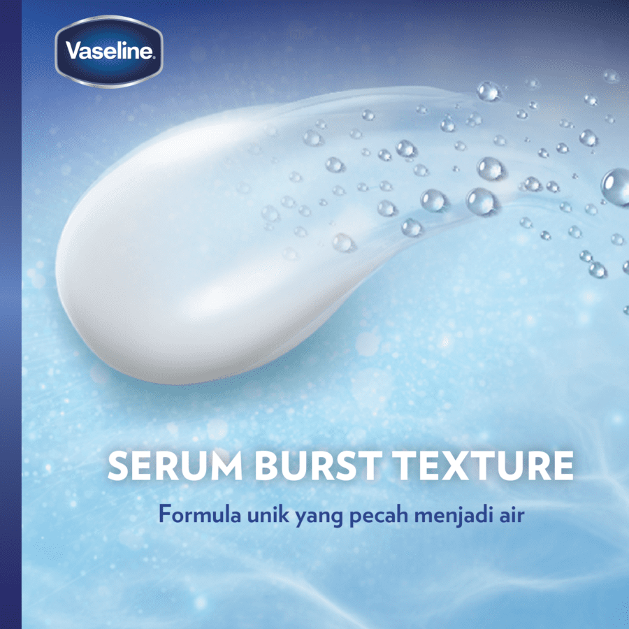 Vaseline Healthy Bright Gluta Gyaluron & Peptide Serum Overnight Repair Body Lotion 330ml