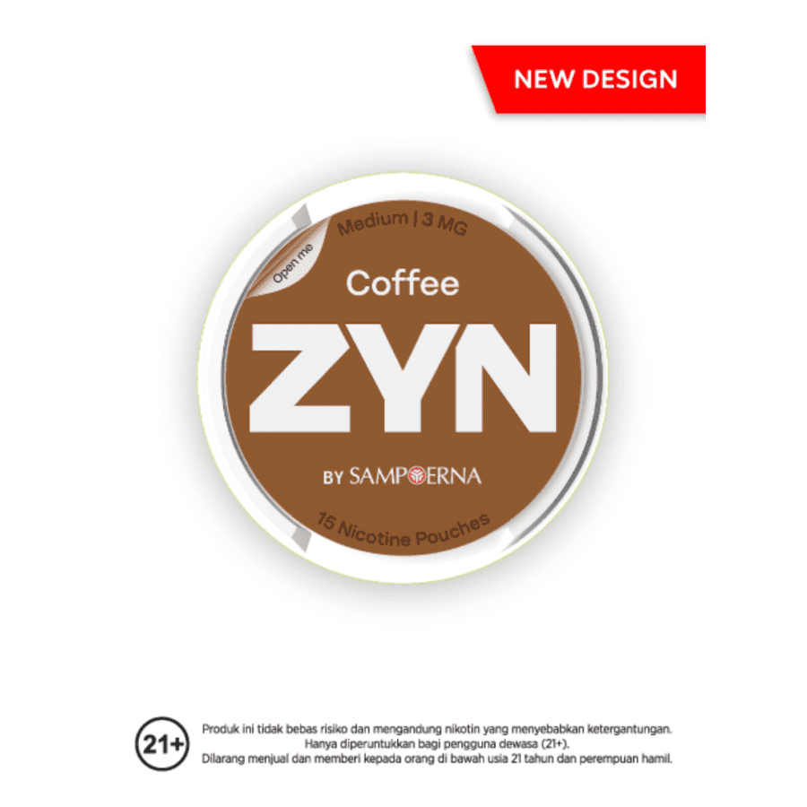 ZYN by Sampoerna Coffee Mini Dry Medium Strength 3mg 15pcs