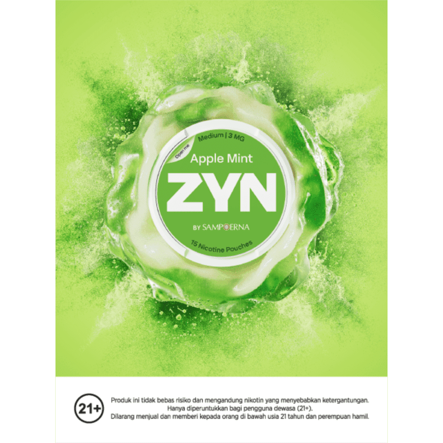 ZYN by Sampoerna Apple Mint Mini Dry Medium Strength 3mg 15pcs