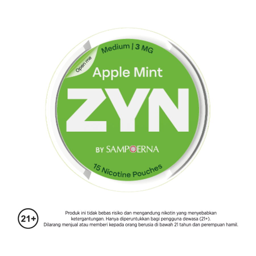 ZYN by Sampoerna Apple Mint Mini Dry Medium Strength 3mg 15pcs
