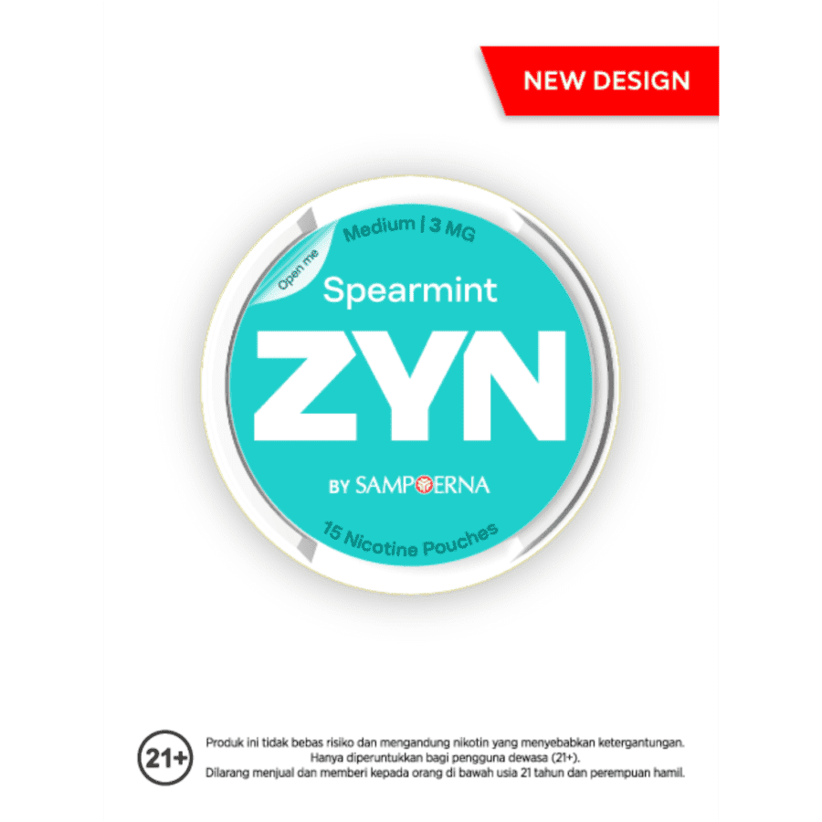 ZYN by Sampoerna Spearmint Mini Dry Medium Strength 3mg 15pcs