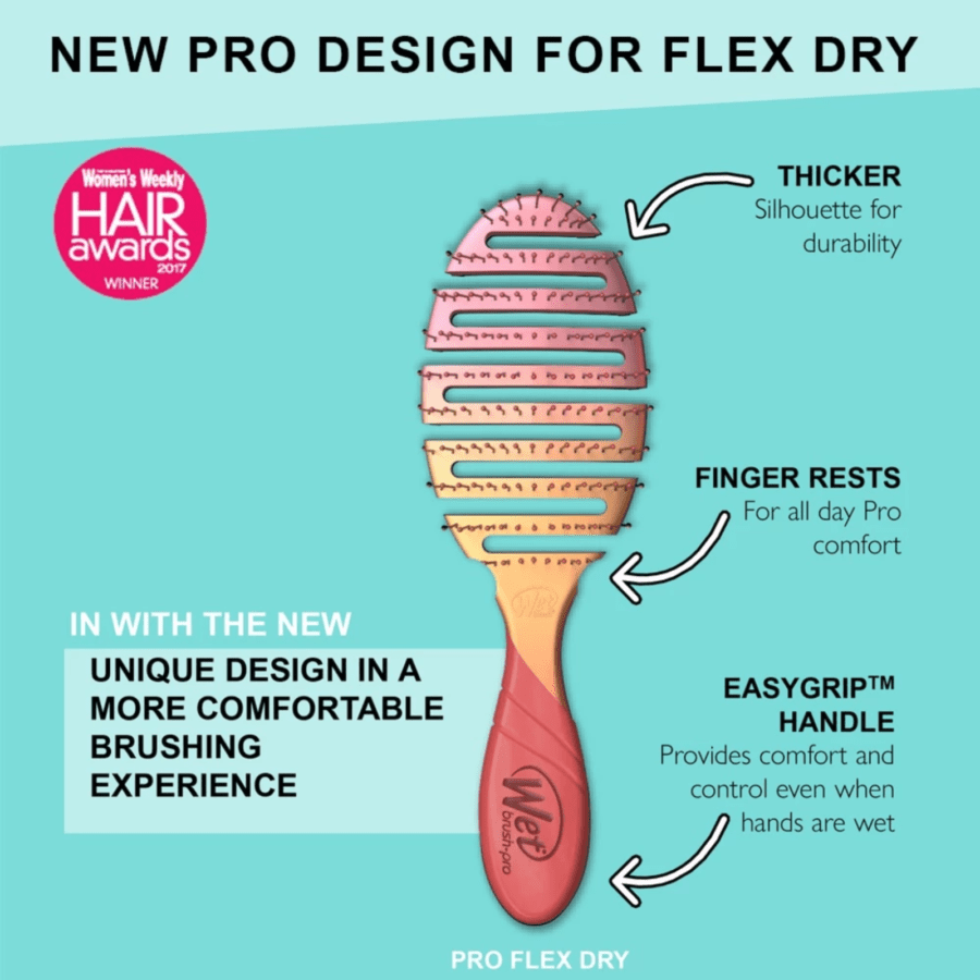 The Wet Brush Pro Flex Dry Black