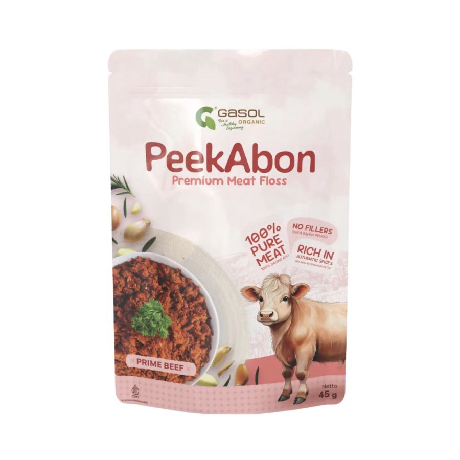 GASOL Organic PeekAbon Prime Beef MPASI 45gram