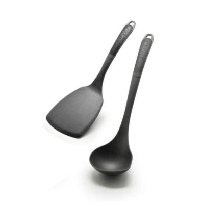 Maxim Utensil Pro Spatula Sutil Ladle Nylon Tahan Panas 2pcs 