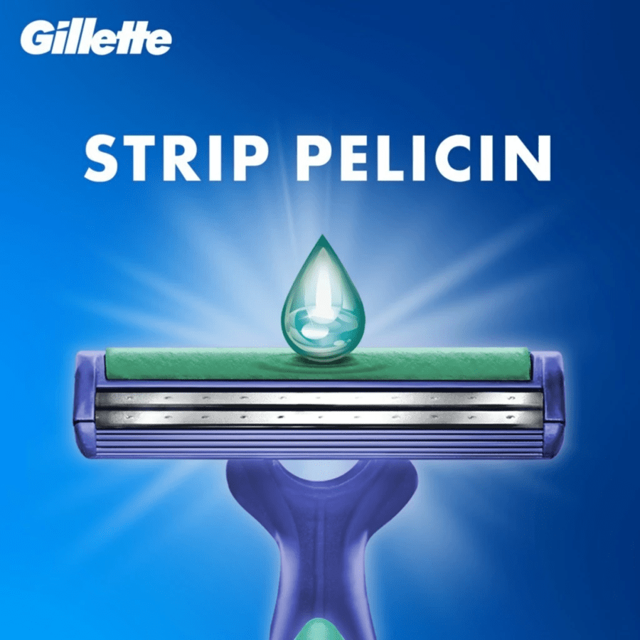 Gillette Flexi Blue 2 Pisau Cukur 2pcs