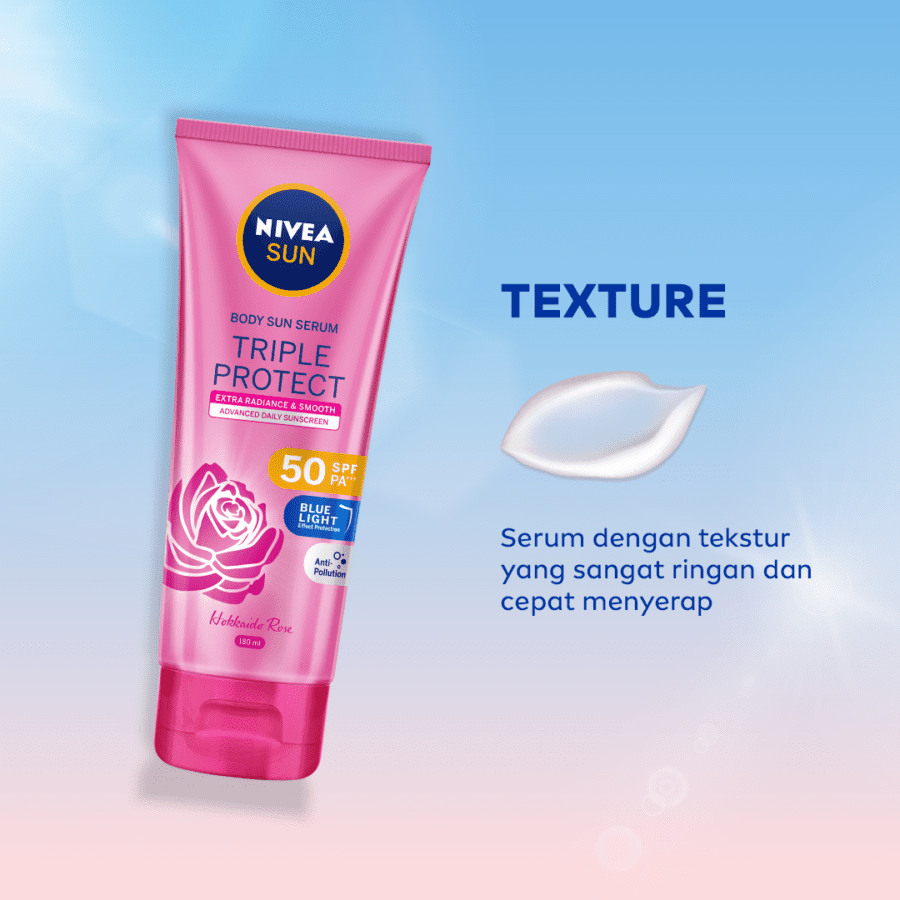 Nivea Sun Body Sun Serum Triple Protect SPF 50+++ Advanced Daily Sunscreen 180ml