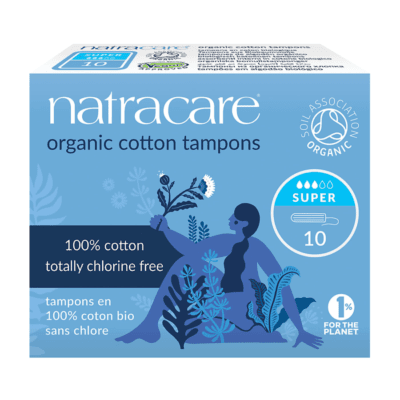 Natracare Cotton Tampons Organic Super Pembalut Kewanitaan