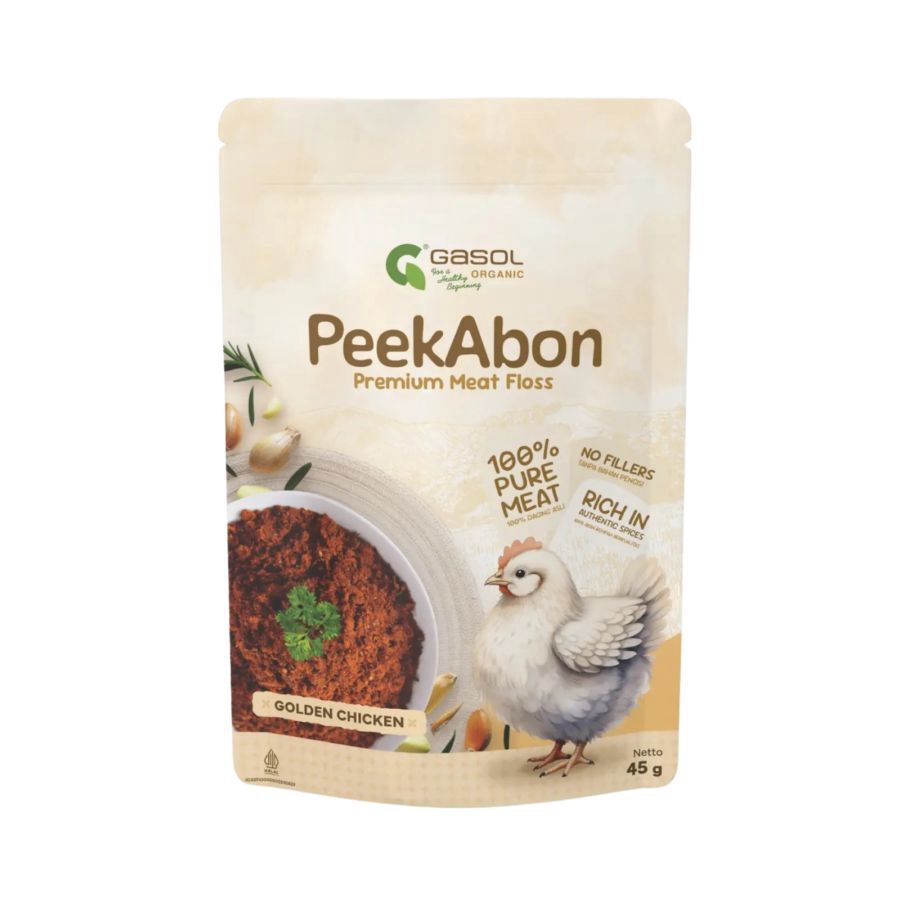 GASOL Organic PeekAbon Golden Chicken MPASI 45gram
