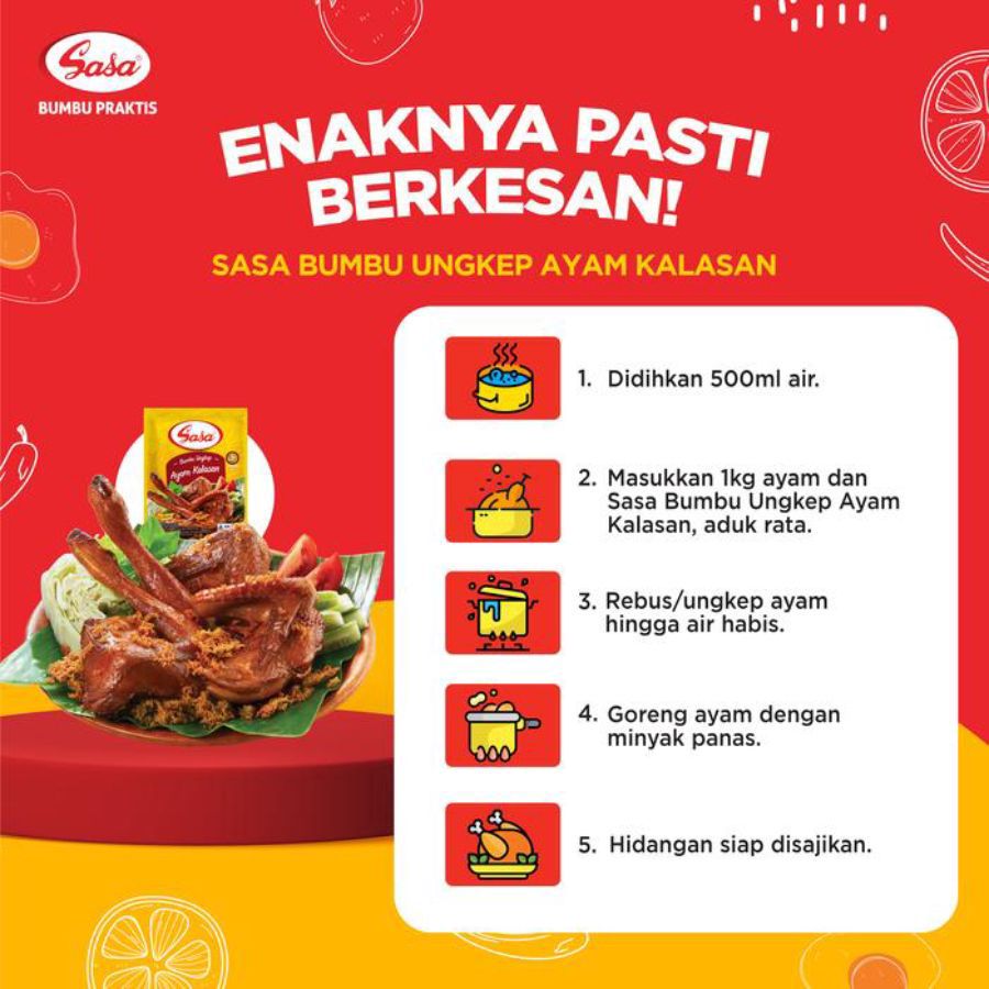 Sasa Bumbu Ungkep Ayam Kalasan 33gram