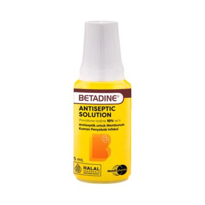 Betadine Antiseptic Solution Obat Luka