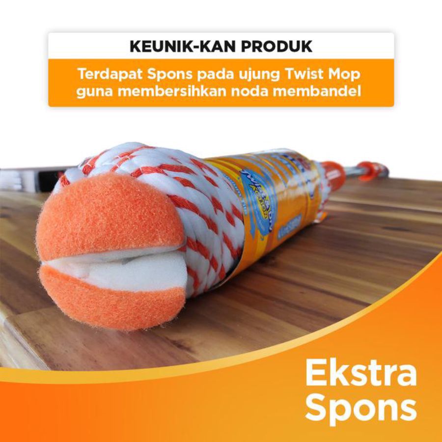 Bagus Micromate Twist Mop Set 1pcs
