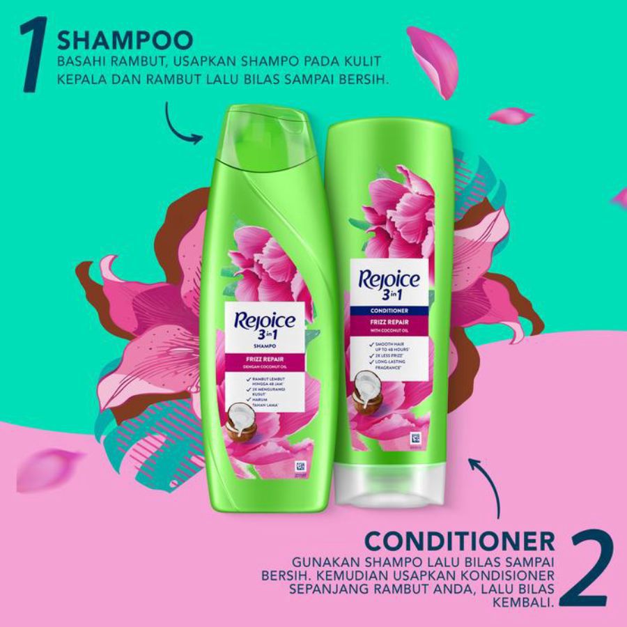 Rejoice Anti Frizz Shampoo 340ml