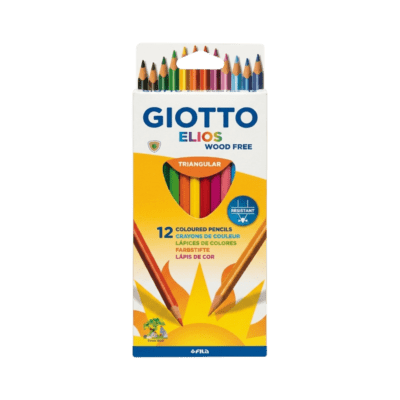 Giotto Elios Triangular Cardboard Pensil Warna