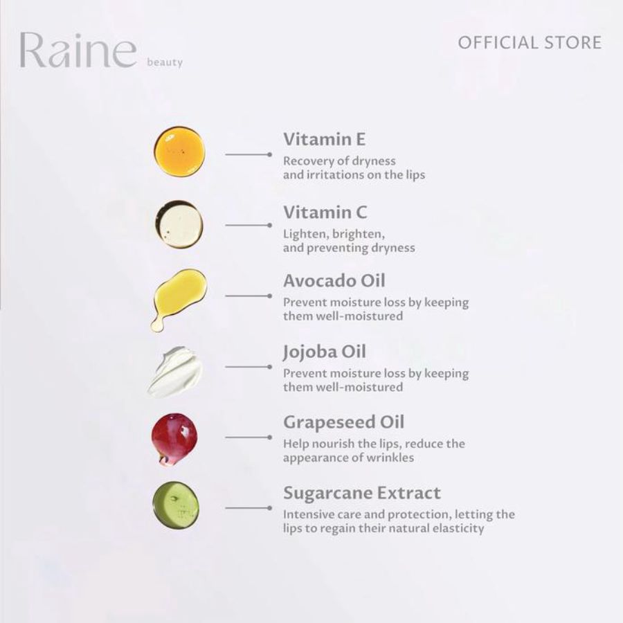 Raine Beauty Cashmere Kiss Rosewood Lip Hug