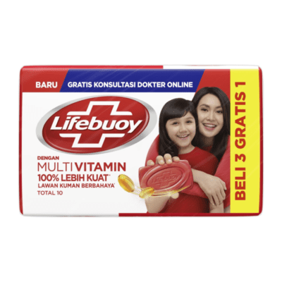 Lifebuoy Total 10 Antibacterial Barsoap 4 pcs