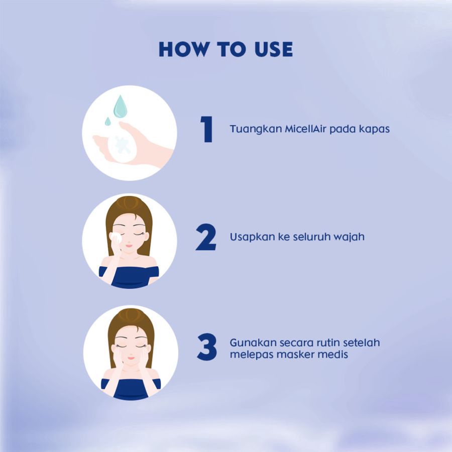 Nivea MicellAir Oli & Acne Care Micellar Water 125ml