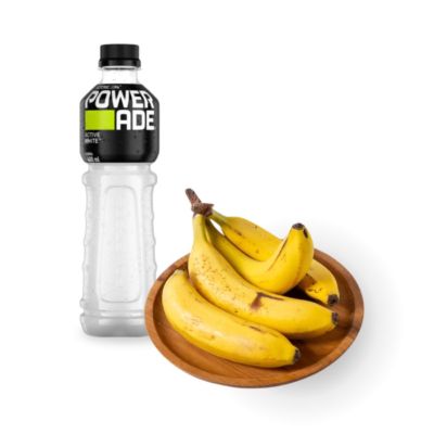 Buy 1 Powerade Active ION White PET 400ml and 1 Pisang Cavendish Astro Farm, Get Special Discount!