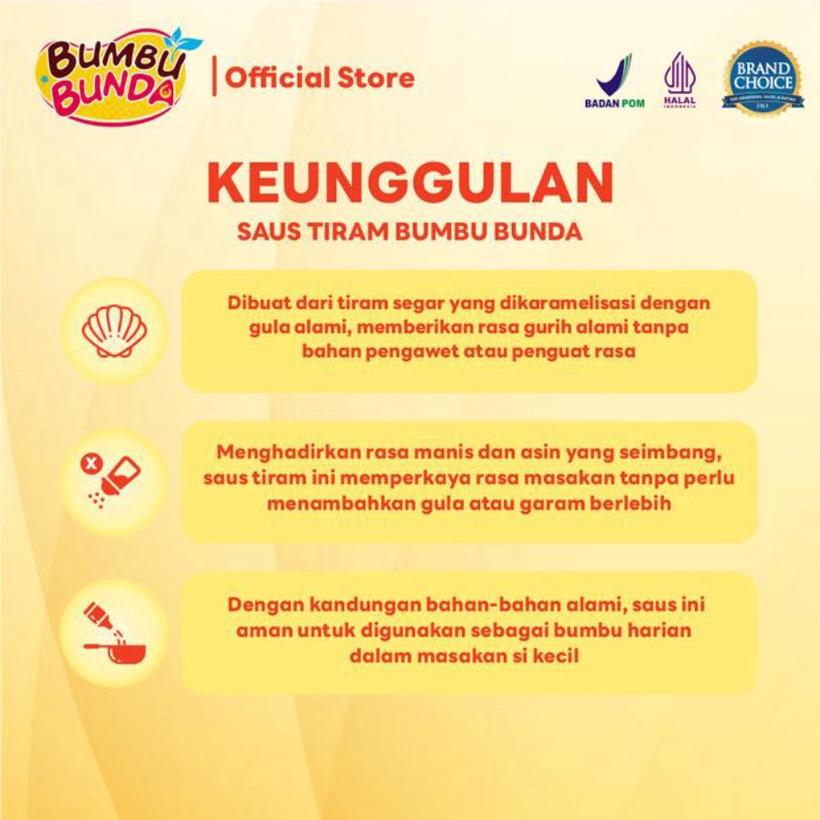 Bumbu Bunda Elia Saos Tiram 150ml