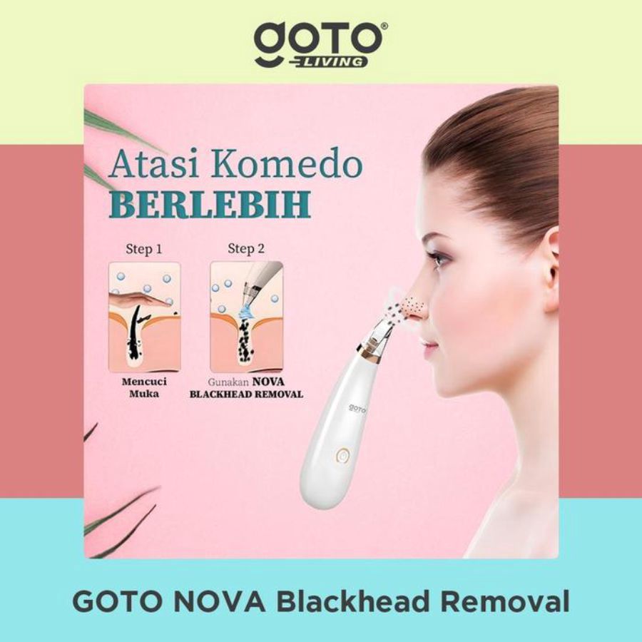 Goto Nova Blackhead Removal Black 1pcs
