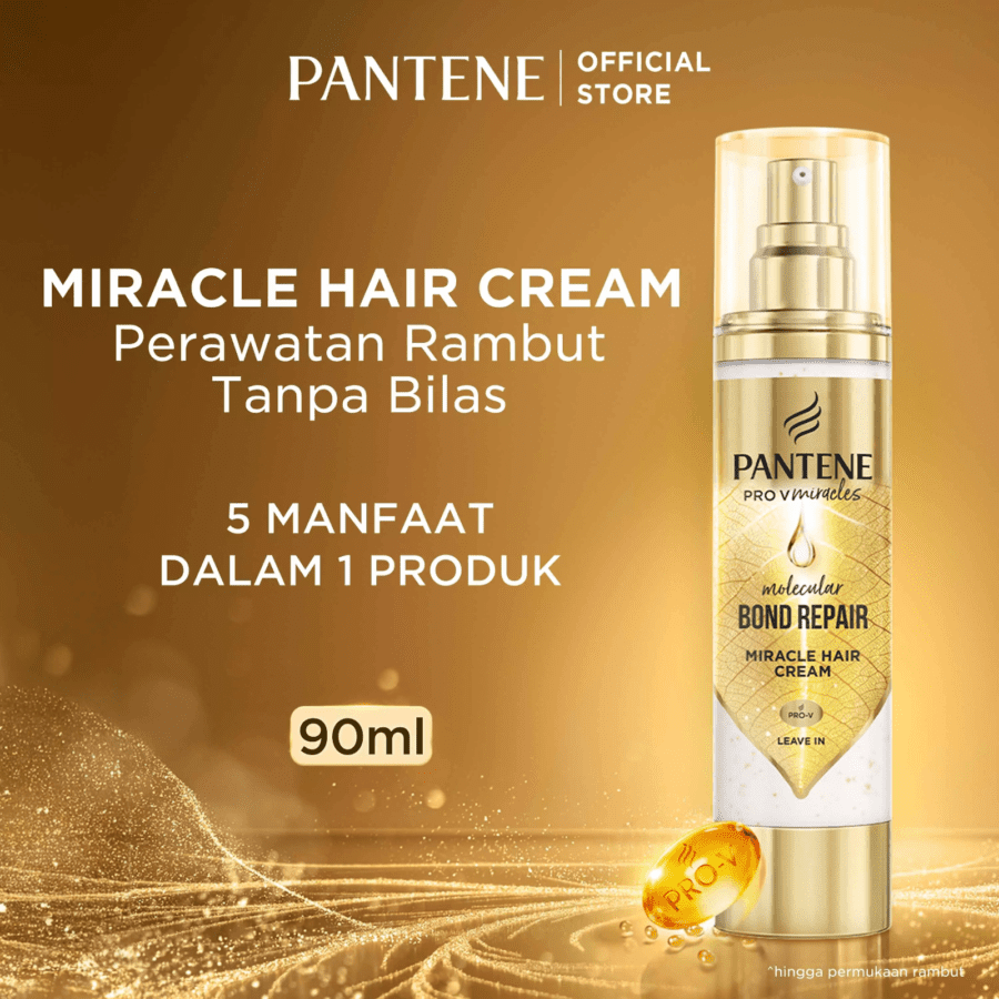 Pantene Pro V Miracles Bond Repair Miracle Hair Cream Perawatan Rambut 90ml