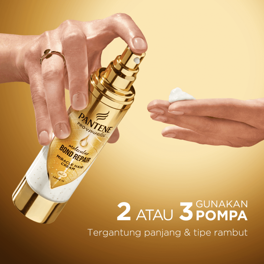 Pantene Pro V Miracles Bond Repair Miracle Hair Cream Perawatan Rambut 90ml