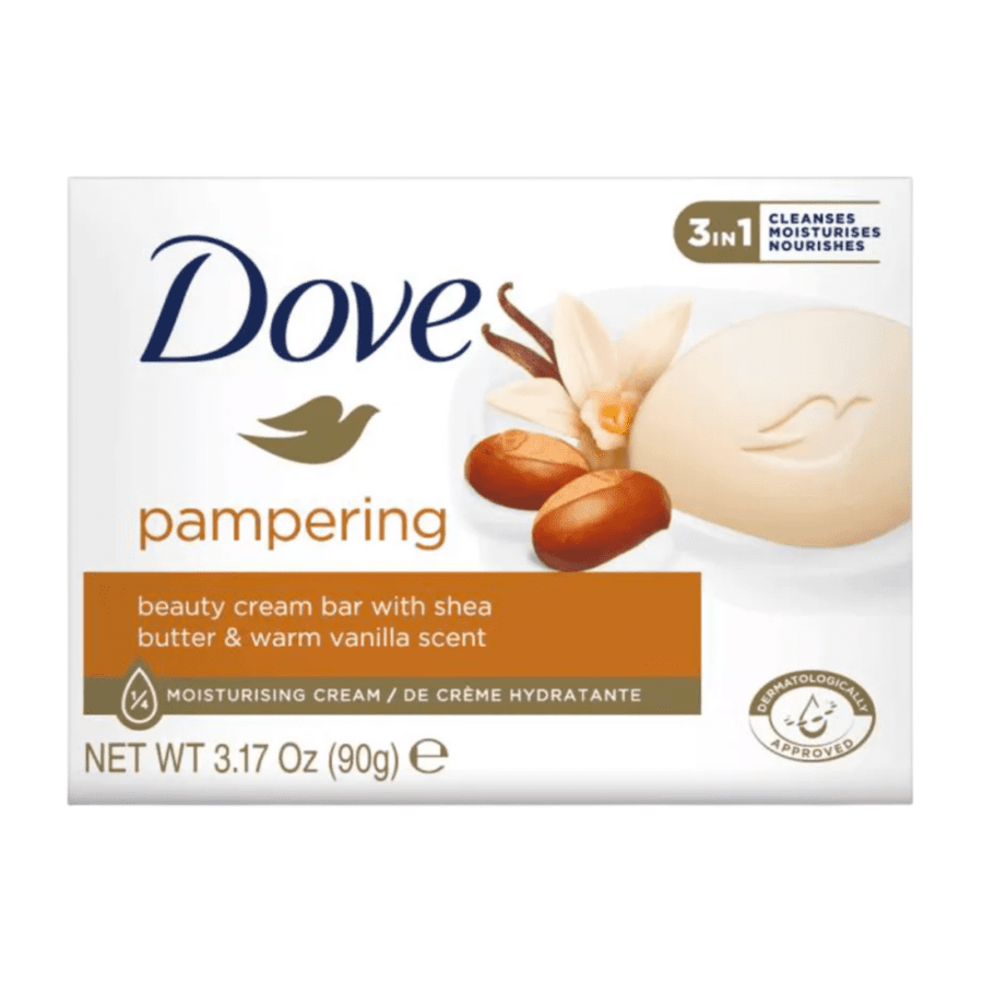 Dove Shea Butter & Warm Vanilla Moisturising Cream Barsoap 90gram