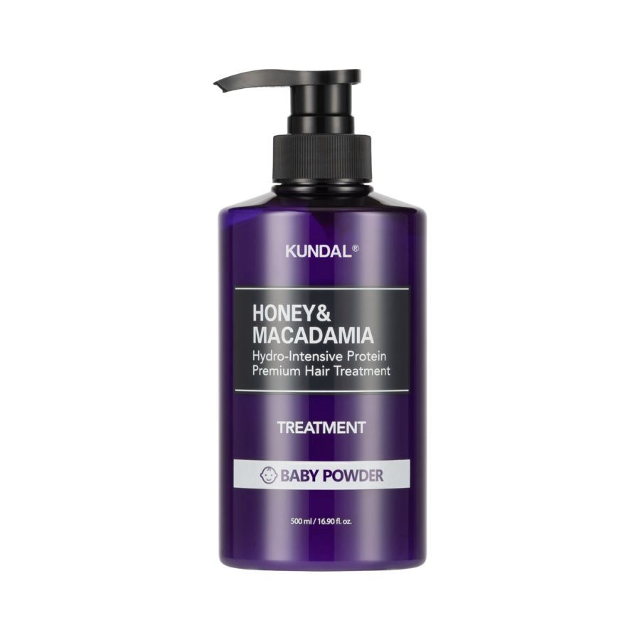 Kundal Honey & Macadamia Hydro-Intensive Protein Premium Baby Powder Hair Treatment 500ml