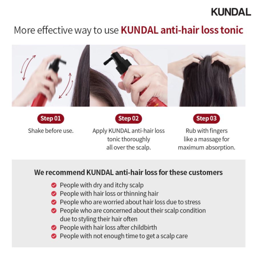 Kundal Head Spa & Scalp Care+ Solution Scalp Tonic Spray 100ml