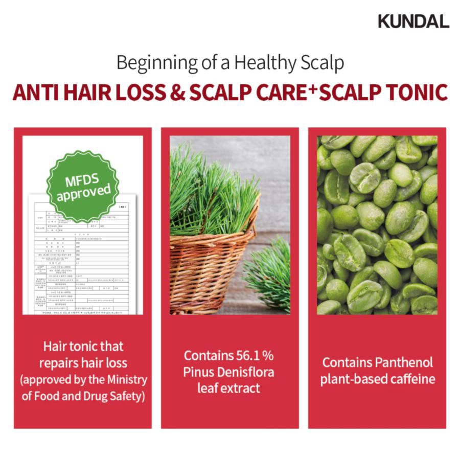 Kundal Head Spa & Scalp Care+ Solution Scalp Tonic Spray 100ml