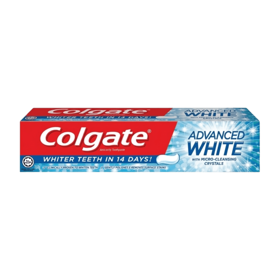 Colgate Advanced White Whitening Toothpaste 160gram