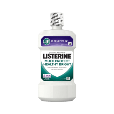 Listerine Multi Protect Healthy Bright Antiseptic Mouthwash