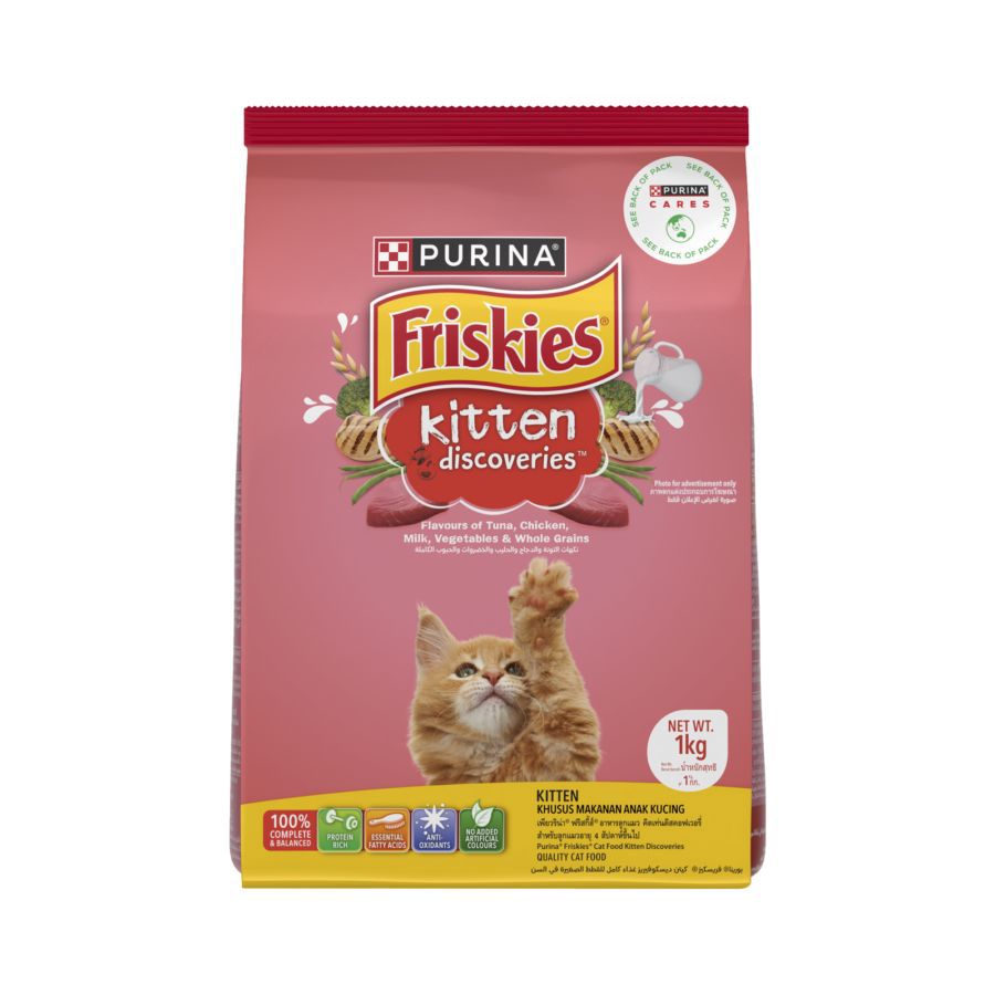 Friskies Discoveries Kitten Makanan Kucing Kering 1000gram