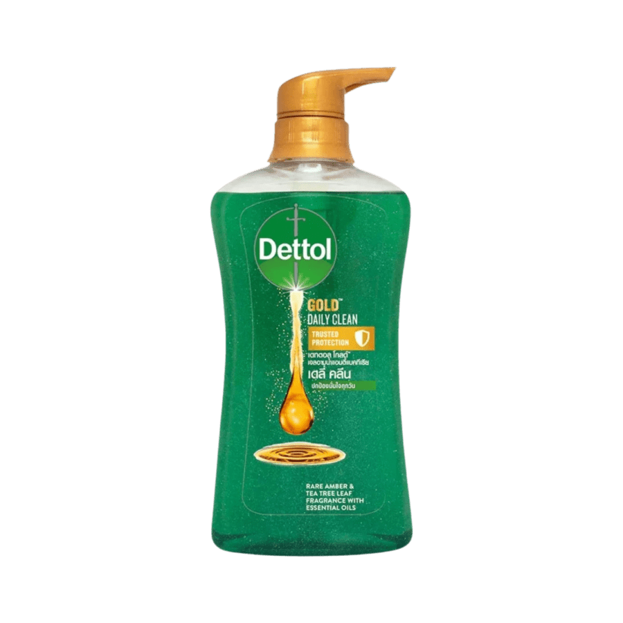 Dettol Gold Daily Clean Antibacterial Body Wash Pump Bottle 480ml