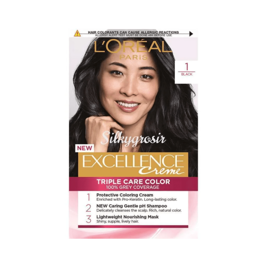 L'Oreal Paris Excellence Creme 1 Natural Black 1pack