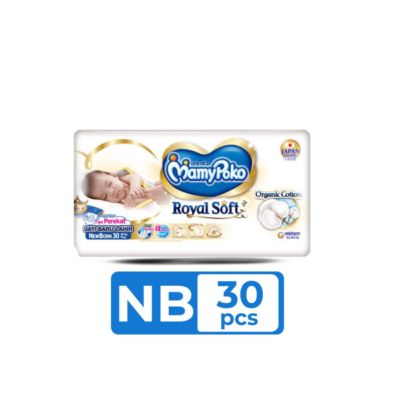 MamyPoko Royal Soft Tape Diapers NB30