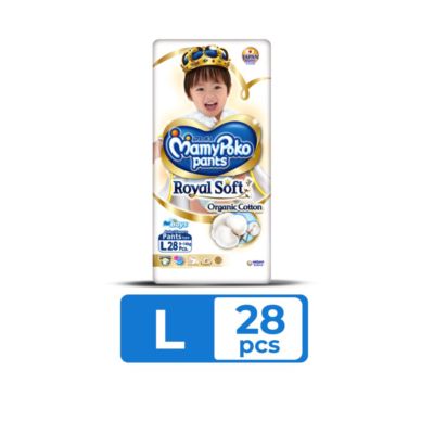MamyPoko Royal Soft For Boys Pants Diapers L28