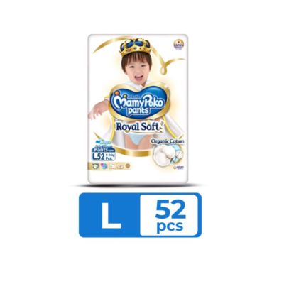 MamyPoko Royal Soft For Boys Pants Diapers L52