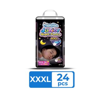 Mamypoko Junior Night Girls Pants Diapers XXXL24